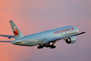 Departing Toronto Pearson