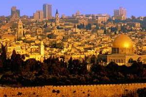 An-aerial-view-of-Jerusalem-Israel